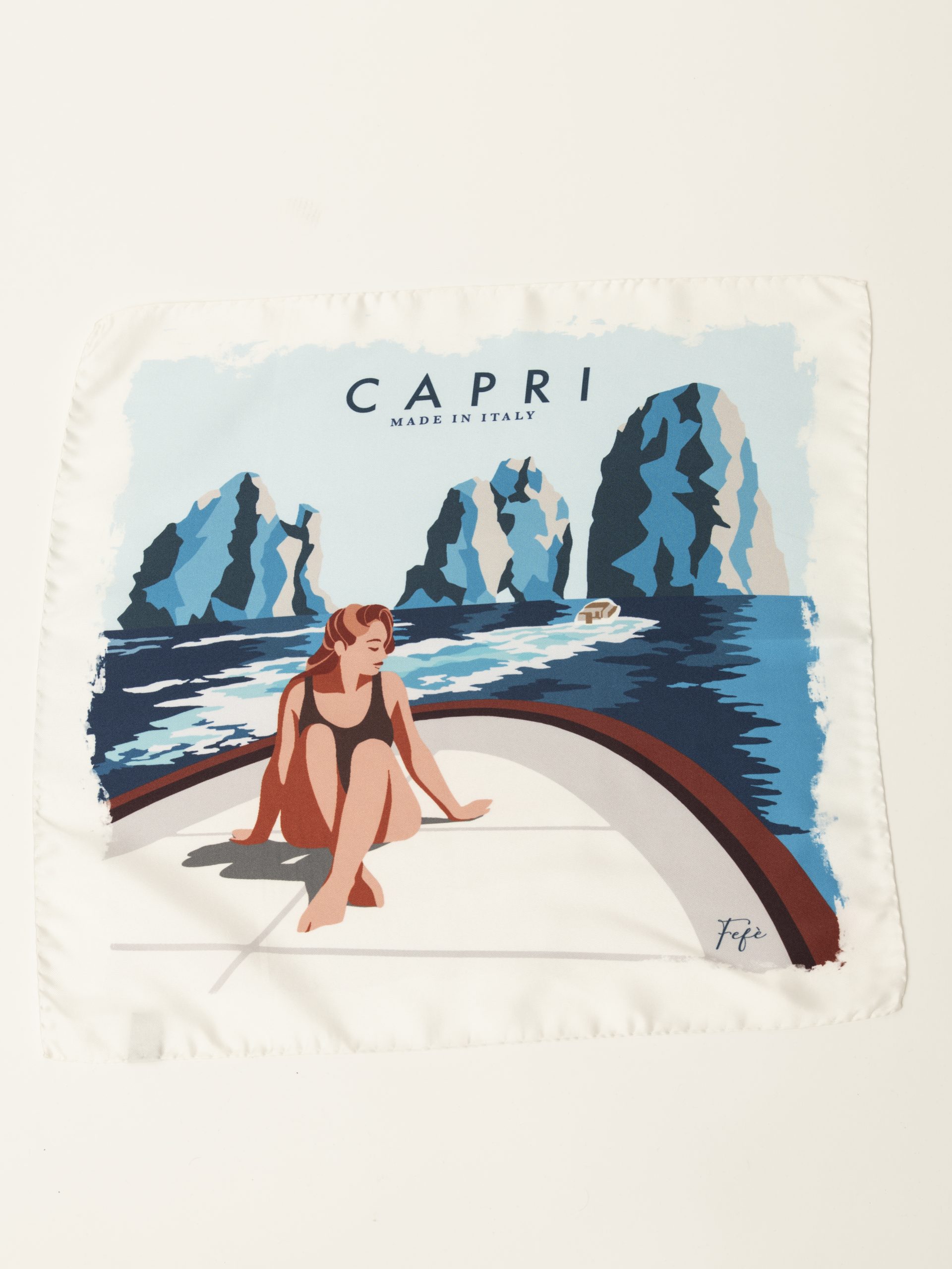 The Capri Pocket Square